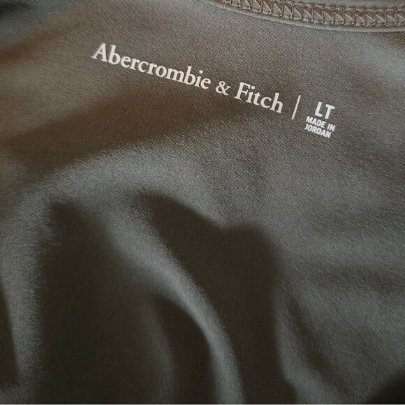 ✈️Ambercrombie And Fitch Traveler Jumpsuit Drawstring Olive Green L Tall - Picture 4 of 13